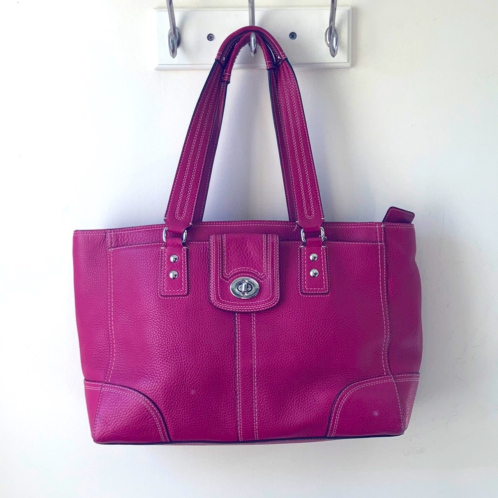 Bright Pink Coach Bag